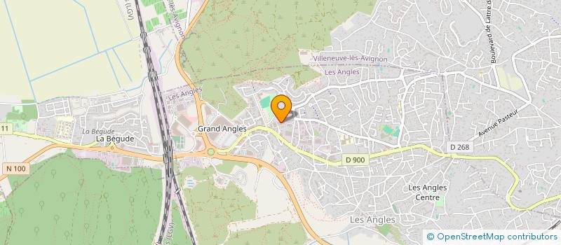 localisation de l'entreprise GROUPE 37 SA à LES ANGLES