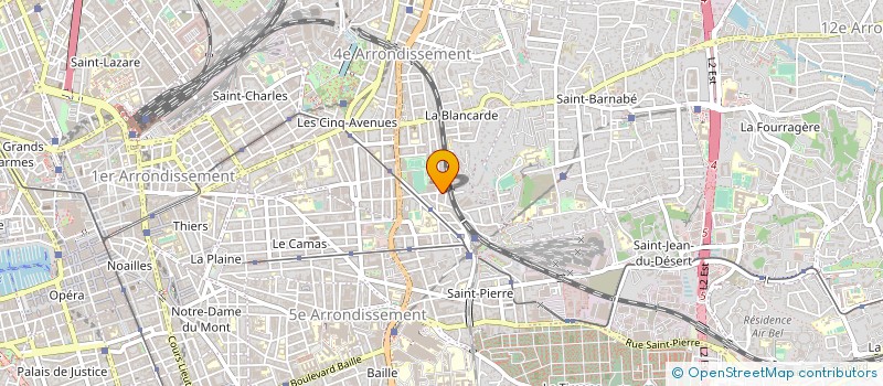 localisation de l'entreprise GROUPE 3SB à MARSEILLE