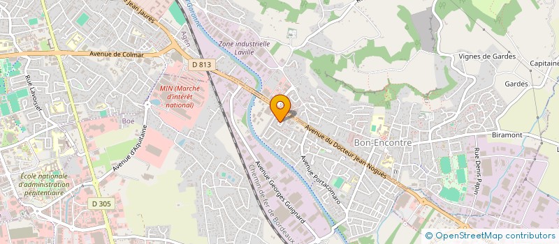 localisation de l'entreprise GROUPE 3W  BOE