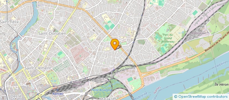 localisation de l'entreprise GROUPE 421  NANTES