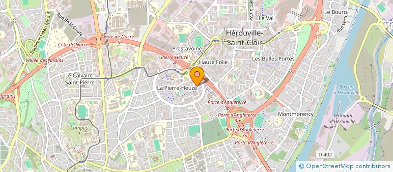 localisation de l'entreprise GROUPE 7 à CAEN