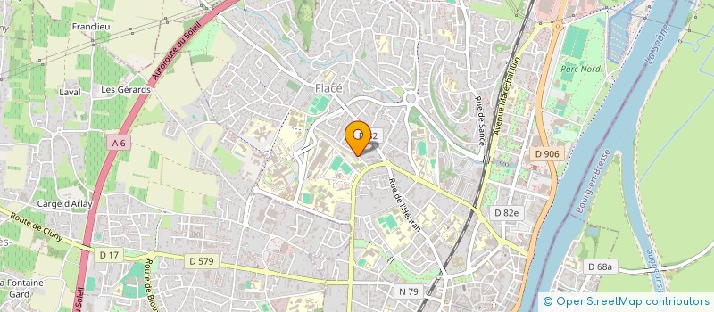 localisation de l'entreprise GROUPE 71 IMAGES SAONE ET LOIR à MACON