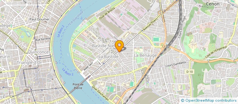 localisation de l'entreprise GROUPE 7RM  BORDEAUX