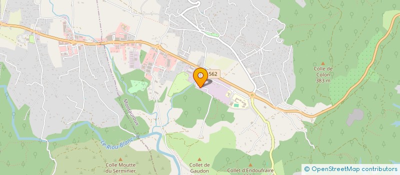 localisation de l'entreprise GROUPE 9 SURETE à MONTAUROUX