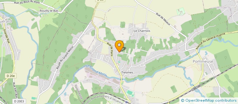 localisation de l'entreprise GROUPE A.W  POMMEUSE