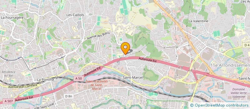 localisation de l'entreprise GROUPE AAM à MARSEILLE