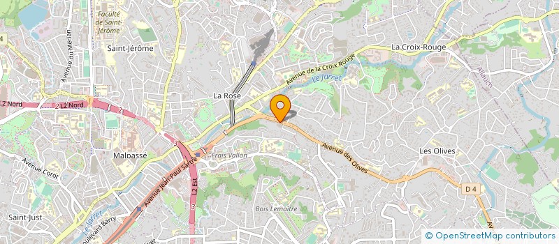 localisation de l'entreprise GROUPE ABID DE COMMERCE ET TRANSPORTS INTERNATIONAUX à MARSEILLE