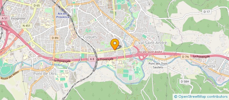 localisation de l'entreprise GROUPE ABSIS à AIX-EN-PROVENCE