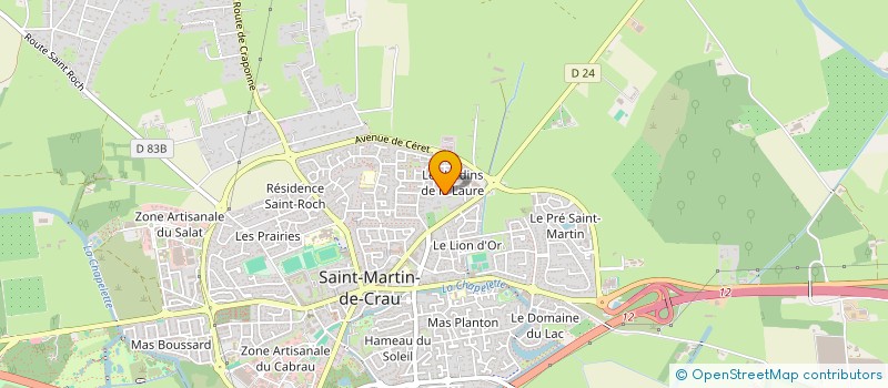 localisation de l'entreprise GROUPE AC à SAINT-MARTIN-DE-CRAU