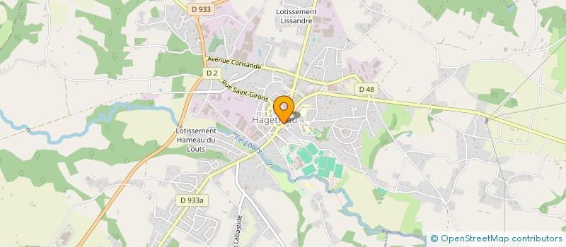 localisation de l'entreprise GROUPE AC FINANCIER ET DEVELOPPEMENTS à SAINT-SEVER