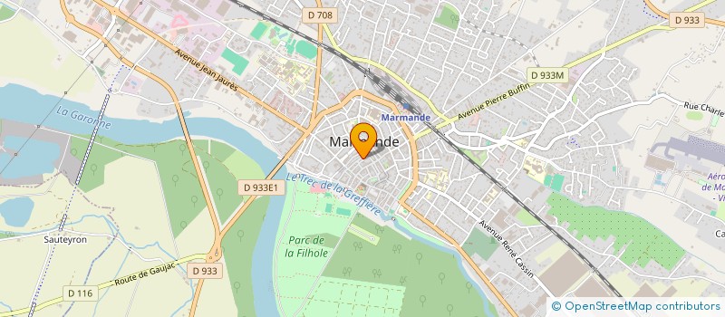 localisation de l'entreprise GROUPE AC PATRIMOINE  MARMANDE