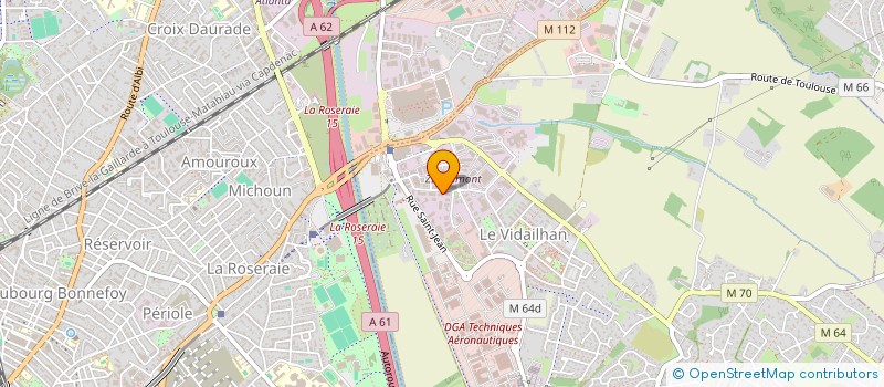 localisation de l'entreprise GROUPE ACANTYS à BALMA