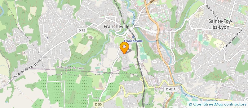 localisation de l'entreprise GROUPE ACCUEIL ET CONFORT POUR PERSONNES AGEES  FRANCHEVILLE