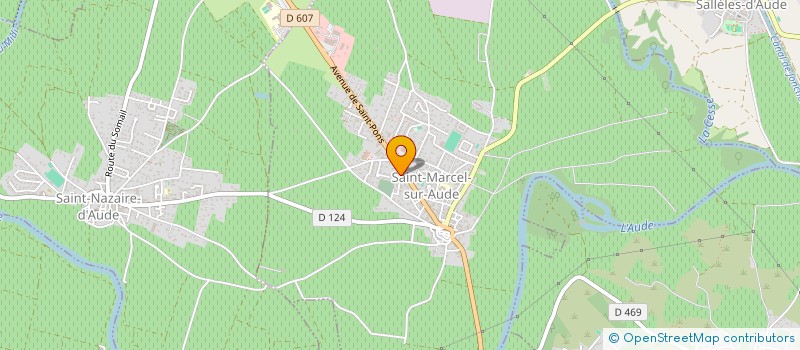 localisation de l'entreprise GROUPE ACDS  SAINT-MARCEL-SUR-AUDE