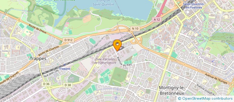 localisation de l'entreprise GROUPE ACHATS à MONTIGNY-LE-BRETONNEUX