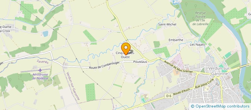 localisation de l'entreprise GROUPE ACINUS à AUCAMVILLE