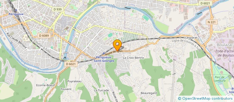 localisation de l'entreprise GROUPE ACS  PERIGUEUX