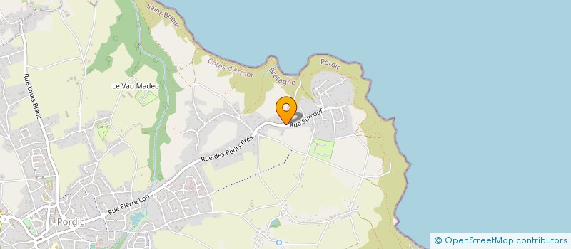 localisation de l'entreprise GROUPE ACTIALE  PORDIC