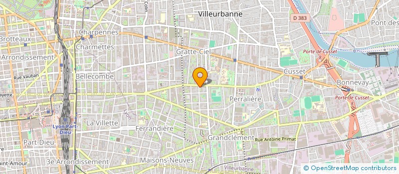 localisation de l'entreprise GROUPE ACTICONSEIL à VILLEURBANNE