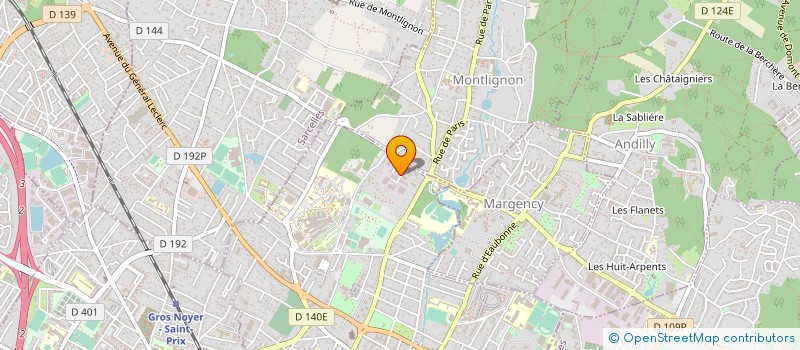 localisation de l'entreprise GROUPE ACTU à EAUBONNE