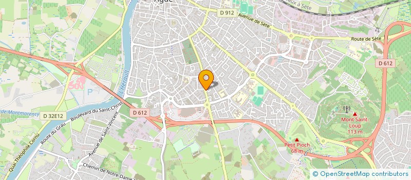 localisation de l'entreprise GROUPE ACTU DIRECT à AGDE