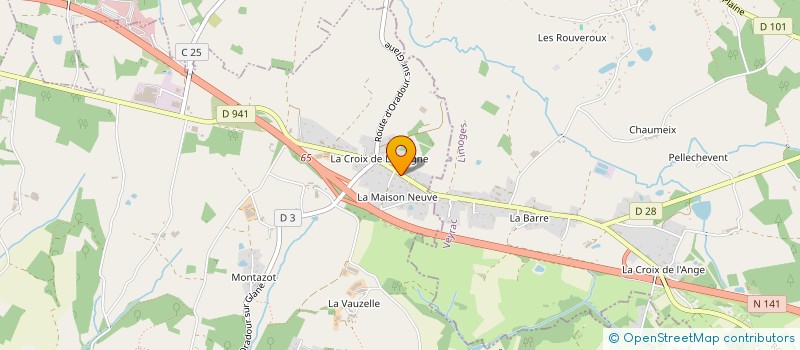 localisation de l'entreprise GROUPE AD2 à SAINT-VICTURNIEN