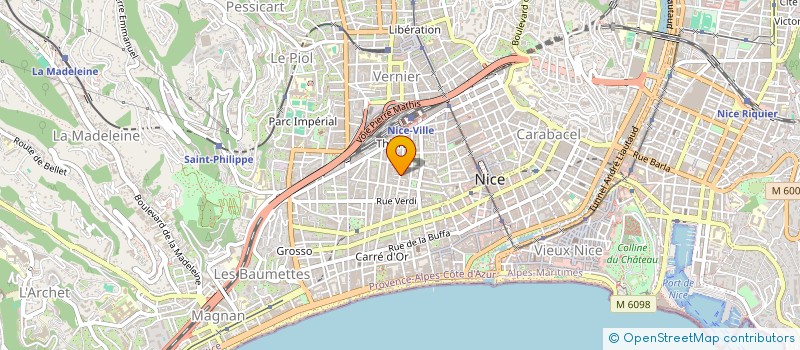 localisation de l'entreprise GROUPE ADB à NICE