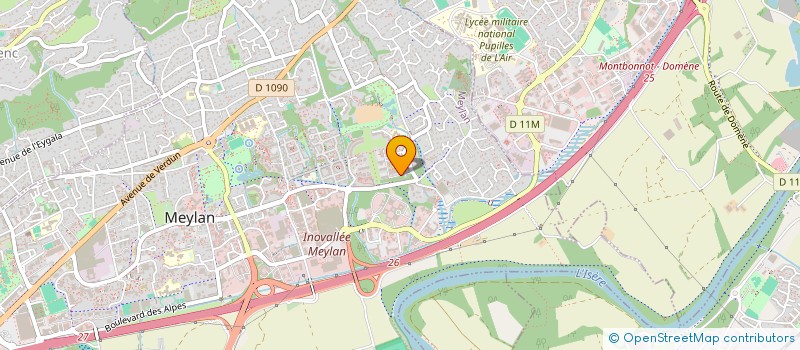 localisation de l'entreprise GROUPE ADONIA à MEYLAN