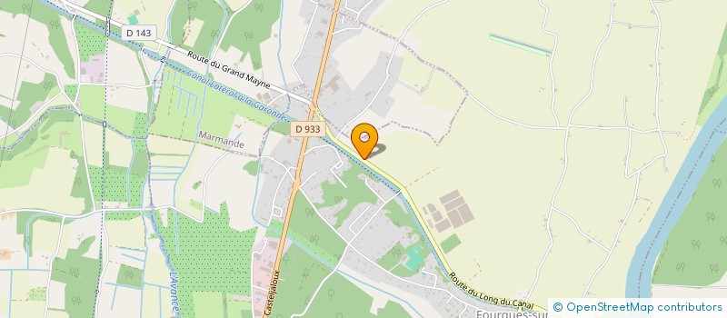 localisation de l'entreprise GROUPE ADPS  FOURQUES-SUR-GARONNE