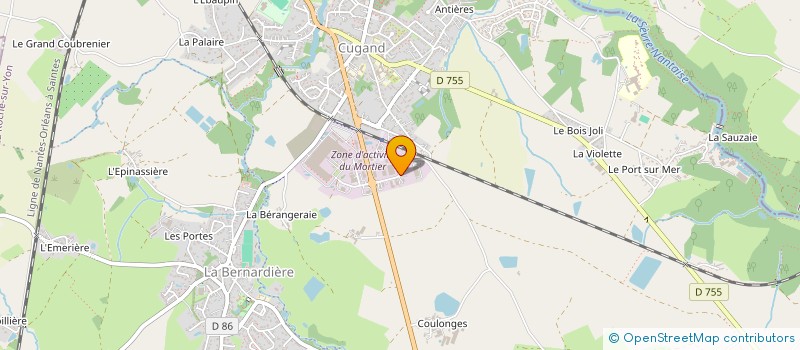 localisation de l'entreprise GROUPE ADVANCED SOLUTIONS MOLDING - GROUPE ASM  CUGAND