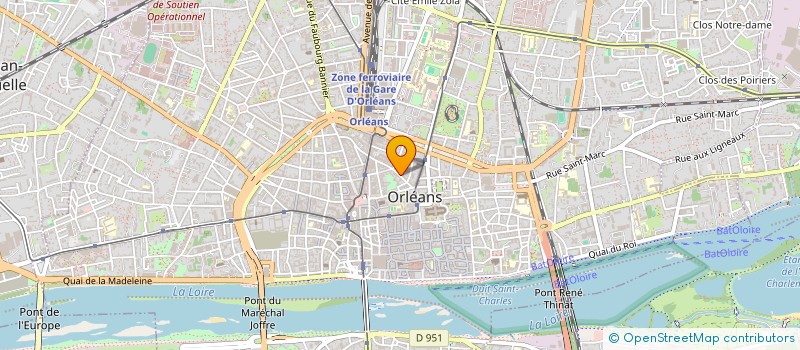 localisation de l'entreprise GROUPE ADWORK'S à ORLEANS