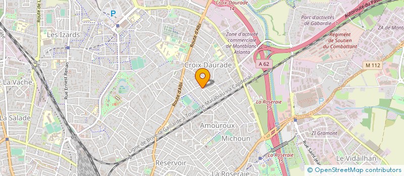 localisation de l'entreprise GROUPE AEC à TOULOUSE