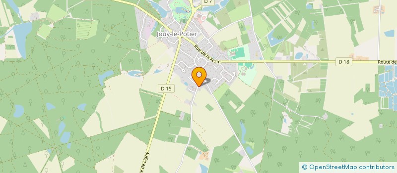 localisation de l'entreprise GROUPE AEC à JOUY-LE-POTIER
