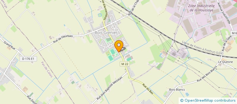 localisation de l'entreprise GROUPE AFN  BOIS-GRENIER