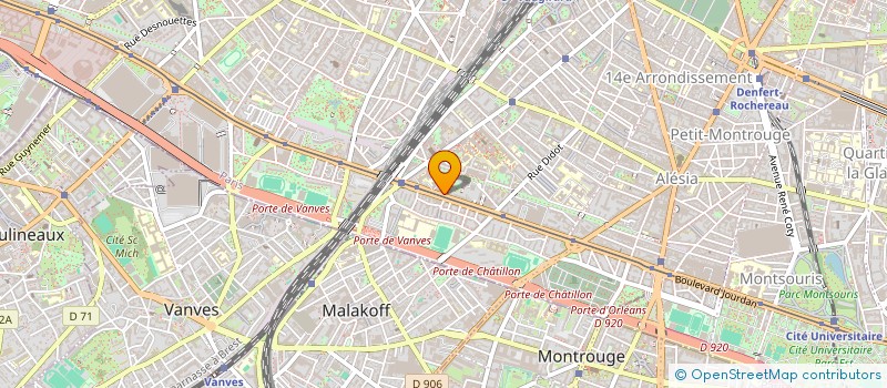 localisation de l'entreprise GROUPE AG2R à PARIS