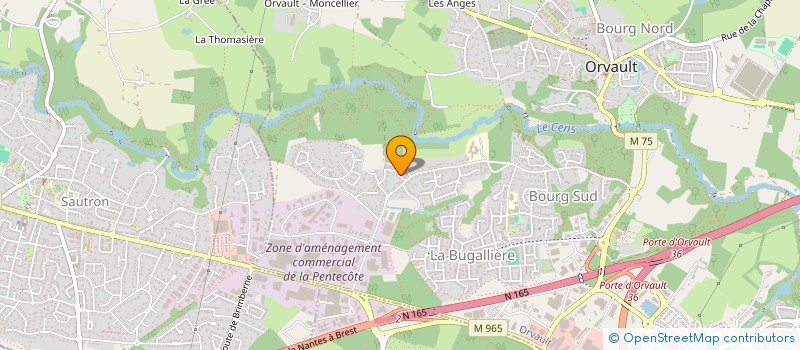 localisation de l'entreprise GROUPE AID DOM à ORVAULT