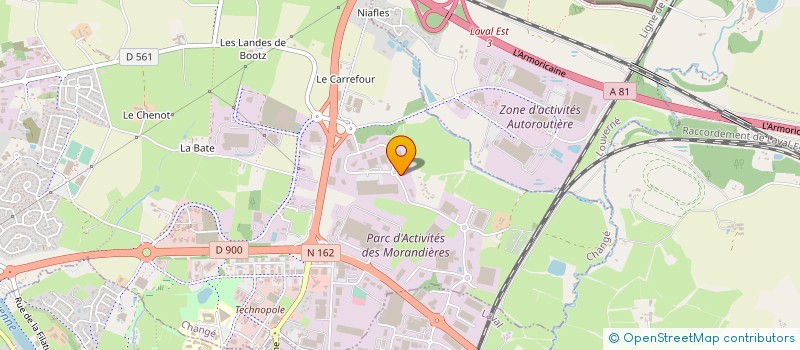 localisation de l'entreprise GROUPE AIM à LAVAL