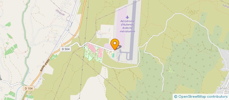 localisation de l'entreprise GROUPE AIR CREATION SA  LANAS