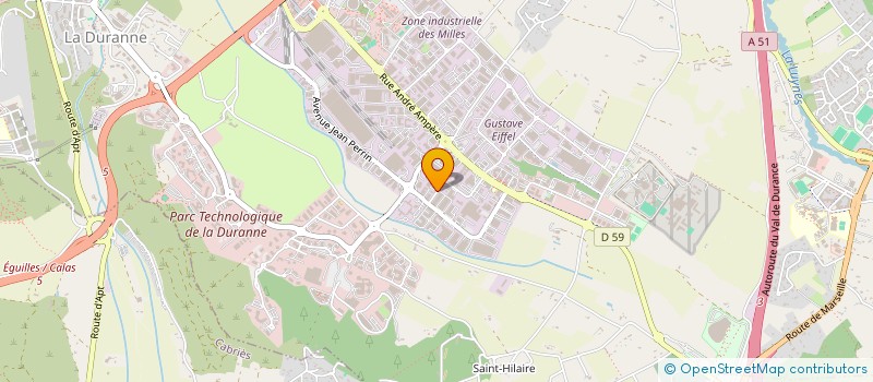 localisation de l'entreprise GROUPE AIXOIS DE PRESTATIONS  AIX-EN-PROVENCE