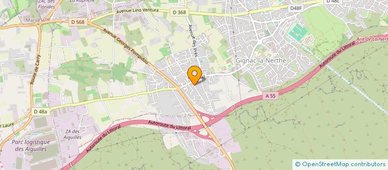 localisation de l'entreprise GROUPE AIXPERIA à GIGNAC-LA-NERTHE