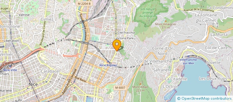 localisation de l'entreprise GROUPE AKKO à NICE