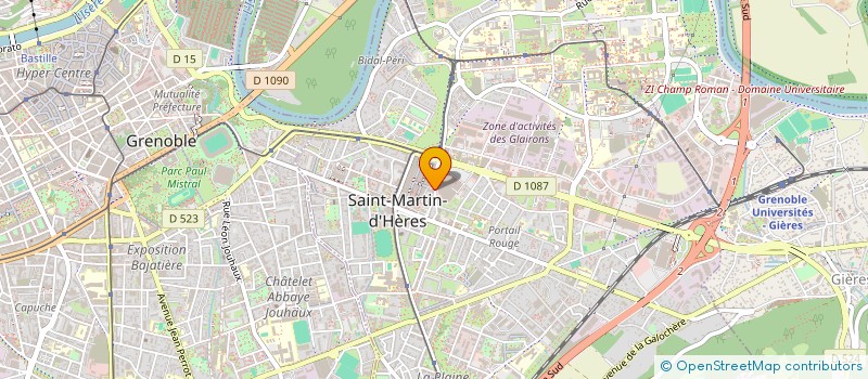 localisation de l'entreprise GROUPE ALAIN GUEZOU à SAINT-MARTIN-D'HERES
