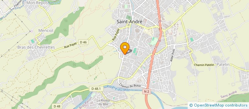 localisation de l'entreprise GROUPE ALBOURAQ à SAINT-ANDRE