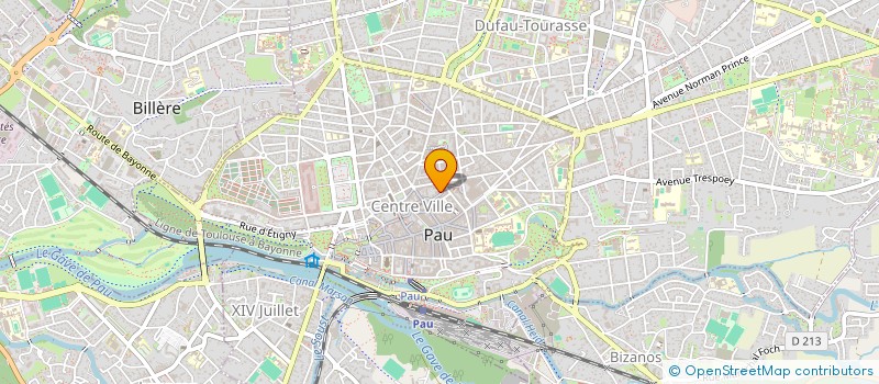 localisation de l'entreprise GROUPE ALEXANDRE SUD OUEST à PAU