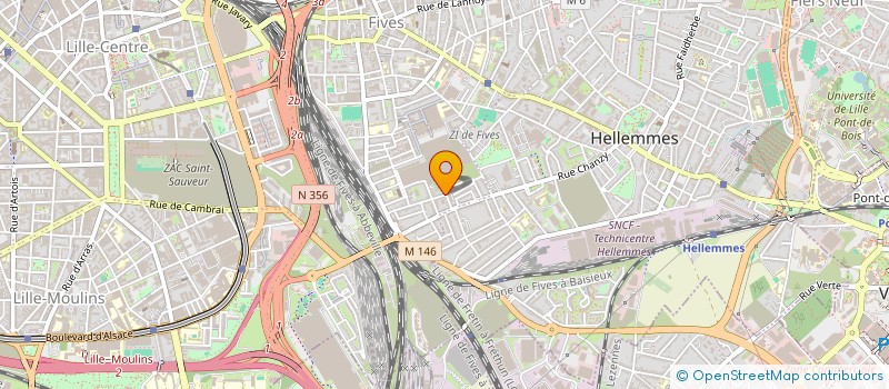 localisation de l'entreprise GROUPE ALIX NK à LILLE
