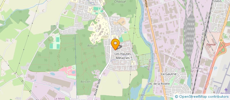 localisation de l'entreprise GROUPE ALLIANCE à ALLONNES