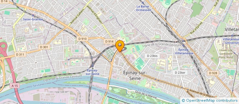 localisation de l'entreprise GROUPE ALLIANCE HOLDING à EPINAY-SUR-SEINE