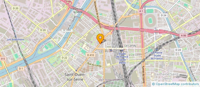 localisation de l'entreprise GROUPE ALLIANCE PRESTIGE SECURITE PRIVEE à SAINT-DENIS