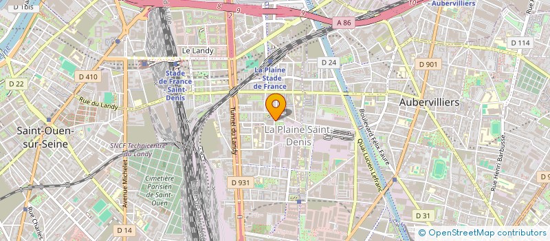 localisation de l'entreprise GROUPE ALLO POISSON à SAINT-DENIS