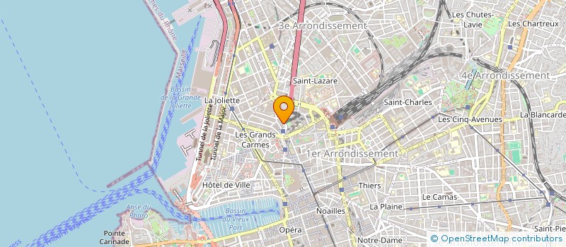 localisation de l'entreprise GROUPE ALLOUCHA à MARSEILLE